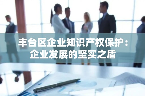 丰台区企业知识产权保护：企业发展的坚实之盾