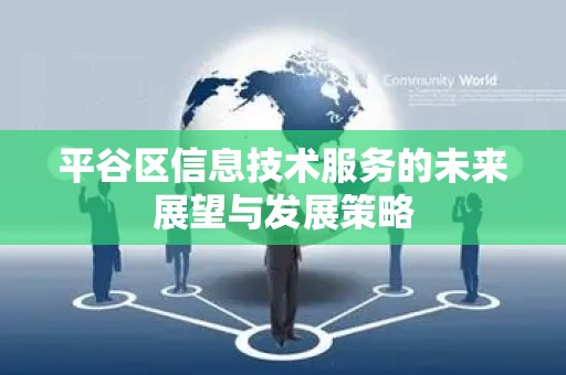 平谷区信息技术服务的未来展望与发展策略