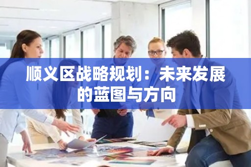 顺义区战略规划：未来发展的蓝图与方向