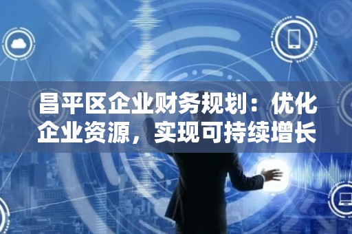 昌平区企业财务规划：优化企业资源，实现可持续增长