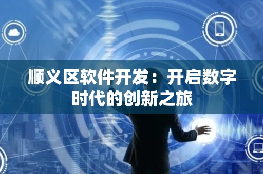 顺义区软件开发：开启数字时代的创新之旅