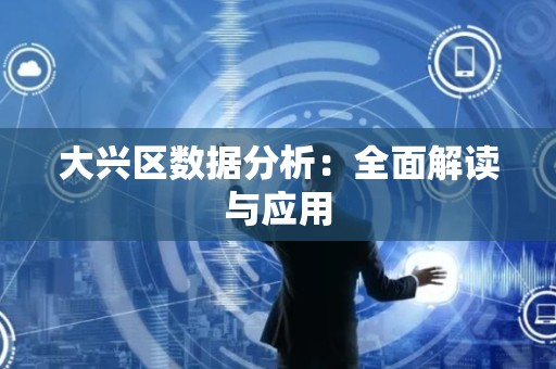 大兴区数据分析：全面解读与应用