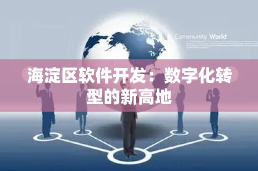 海淀区软件开发：数字化转型的新高地