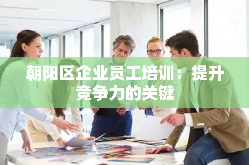 朝阳区企业员工培训：提升竞争力的关键