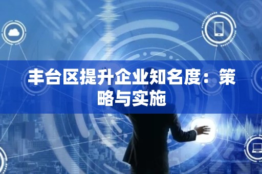 丰台区提升企业知名度：策略与实施