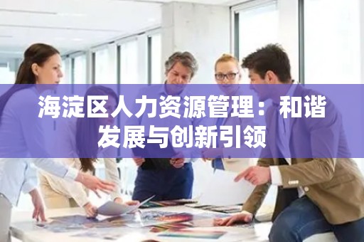 海淀区人力资源管理：和谐发展与创新引领