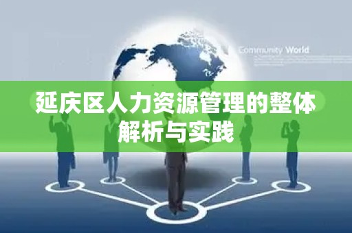 延庆区人力资源管理的整体解析与实践