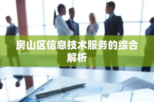 房山区信息技术服务的综合解析